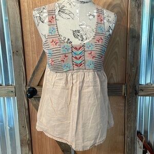 Mudd Aztec Tan Top S